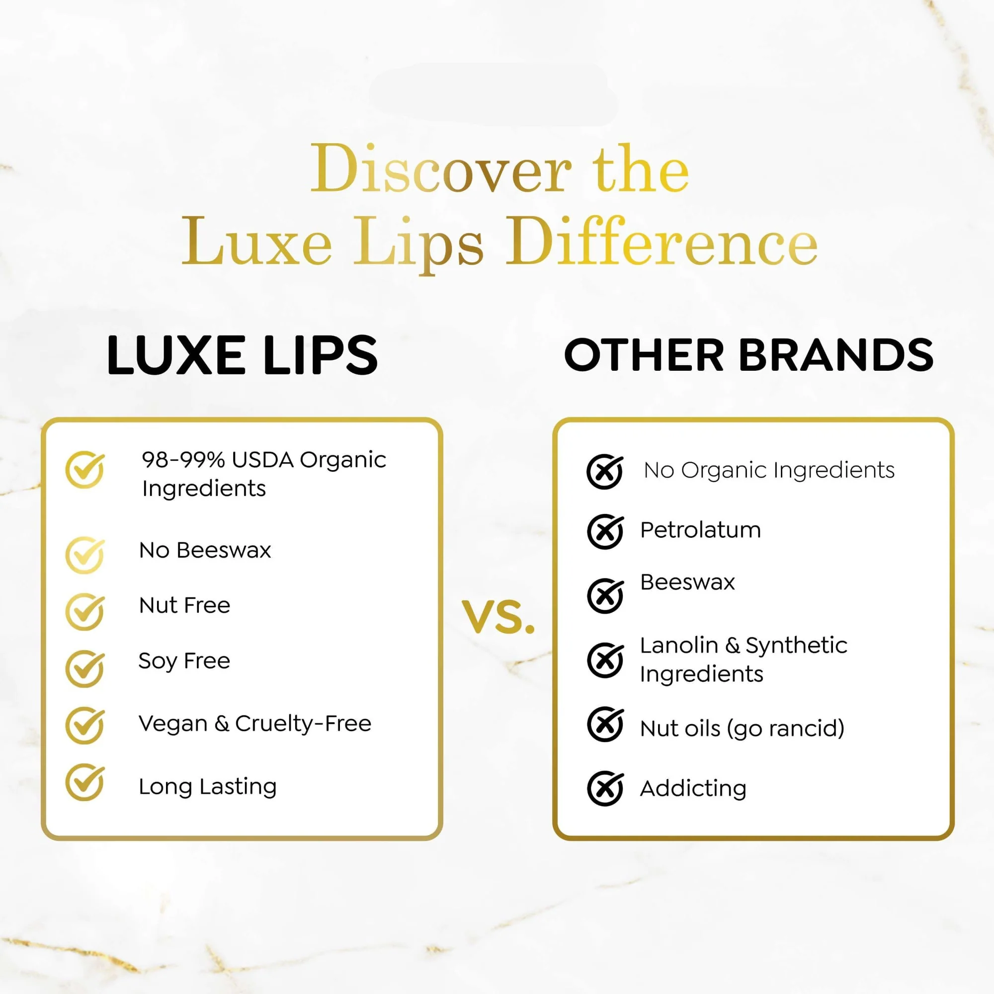 Luxe Lips 4 Pack - All Plain - Image 7