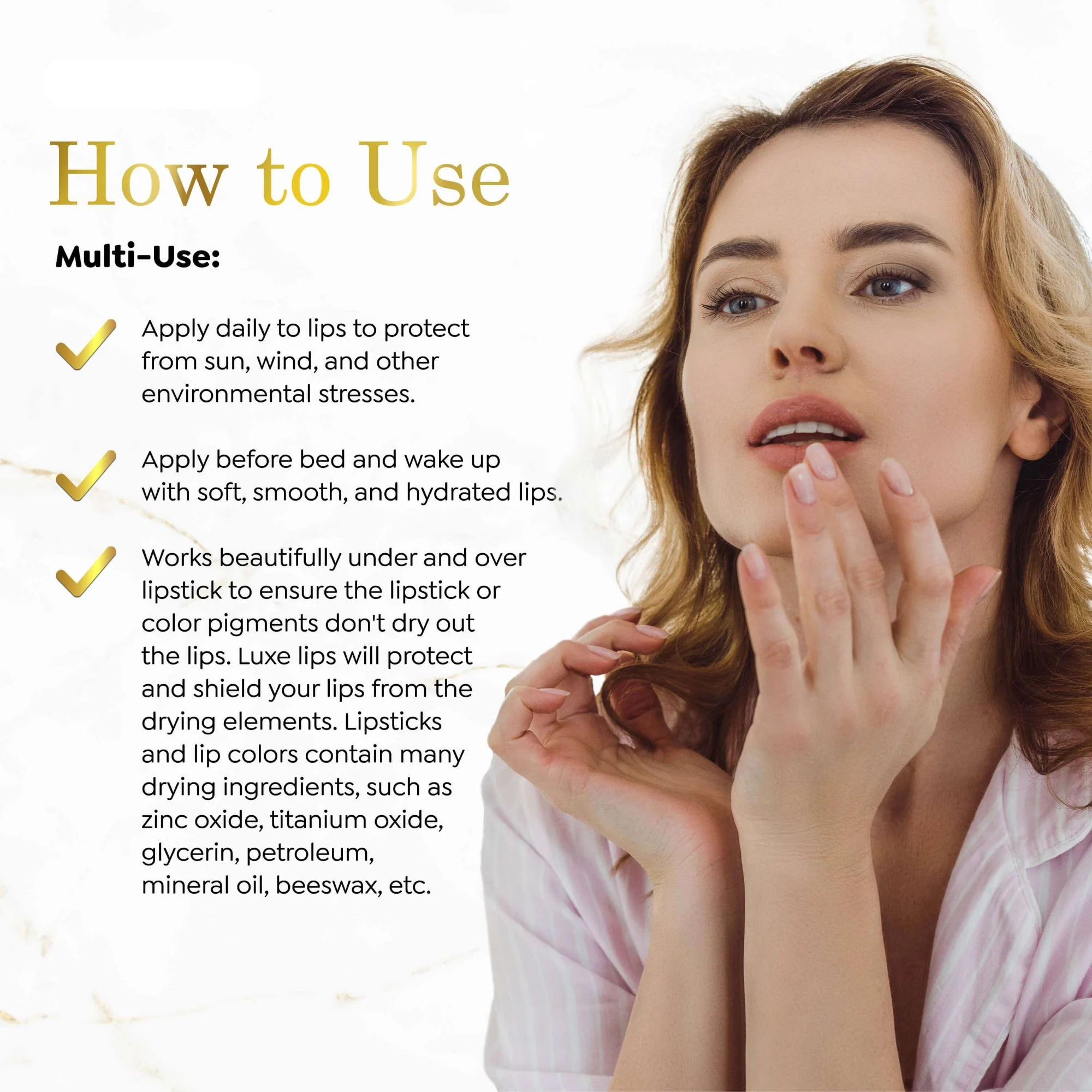 Luxe Lips 4 Pack - All Plain - Image 8
